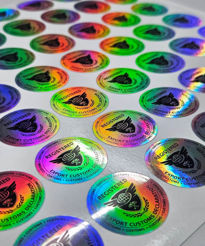 Голографические стикерпаки